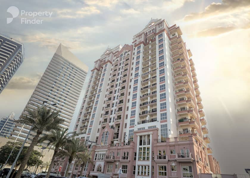 Spacious 1 Bed | Rented | Pool View