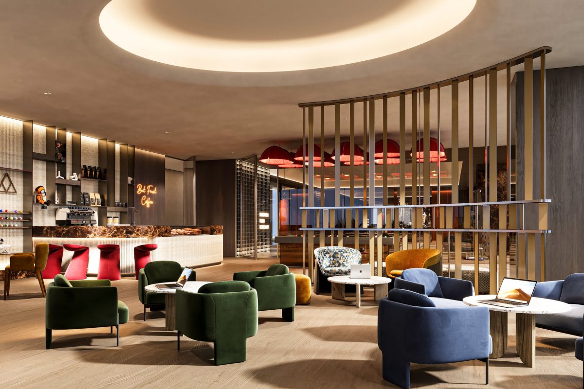 Latitude 25 by Karma Developers – café and lounge