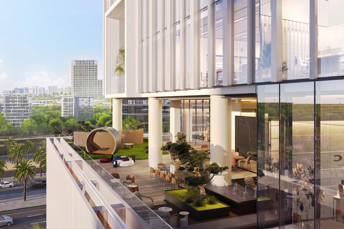 Latitude 25 by Karma Developers – garden lounge terrace
