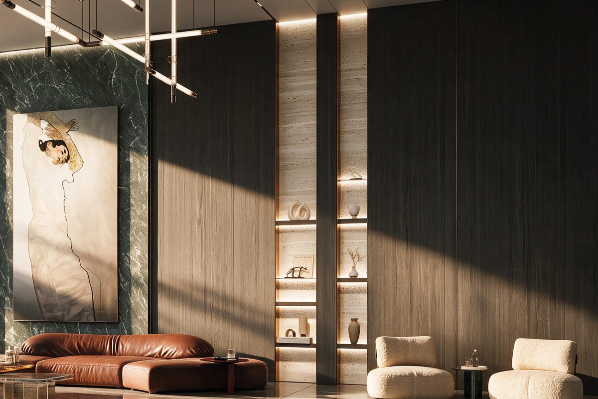 Latitude 25 by Karma Developers – high-ceiling lobby lounge