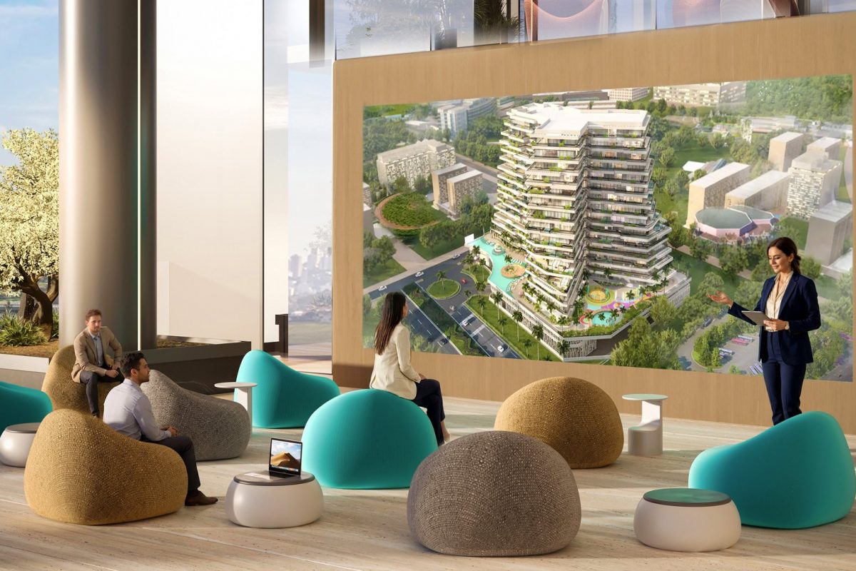 Latitude 25 by Karma Developers – open area presentation space