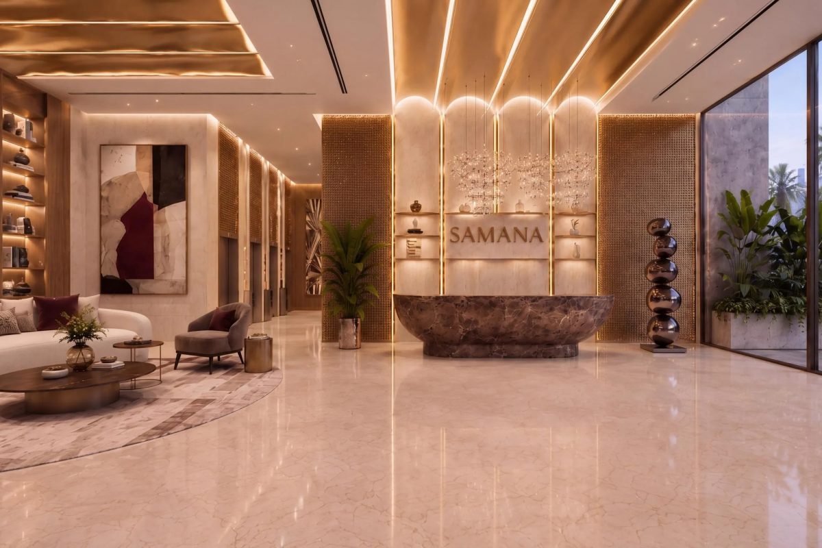 Samana Portside – reception lobby