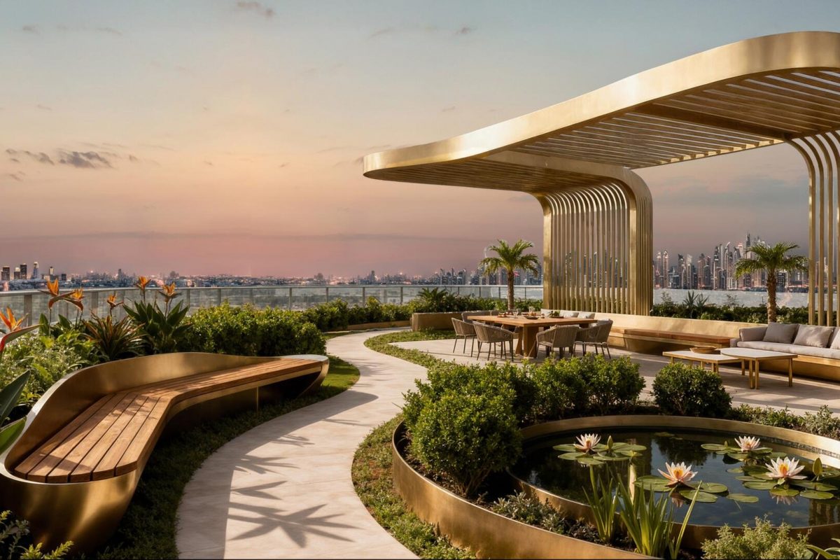 Shahrukhz by Danube – landscaped networking hub