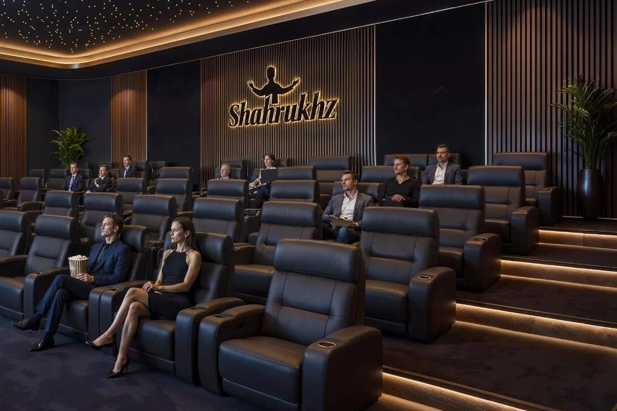 Shahrukhz Residences by Danube – 40-seat private cinema