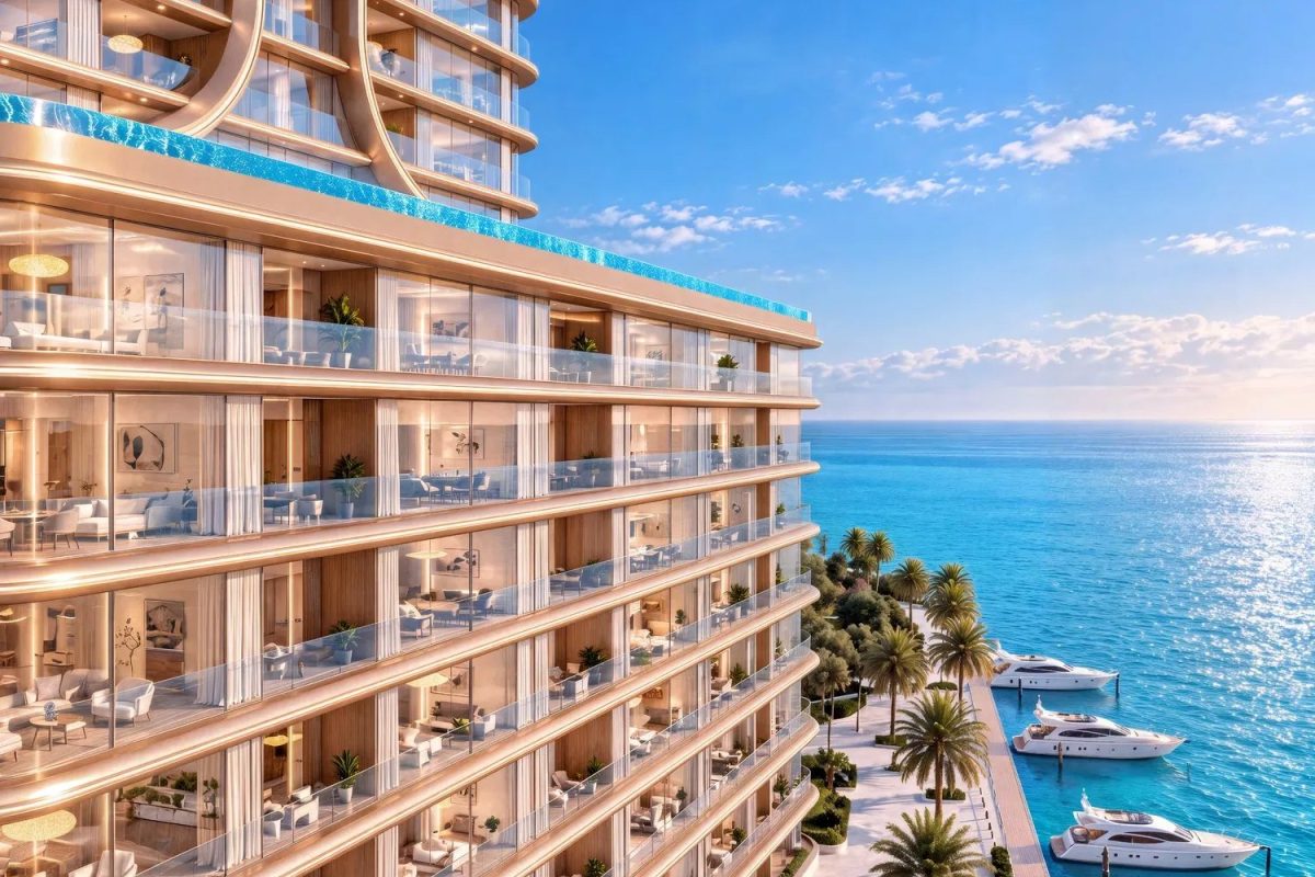 Shahrukhz Residences by Danube – Signature Ocean Residences overlooking the marina
